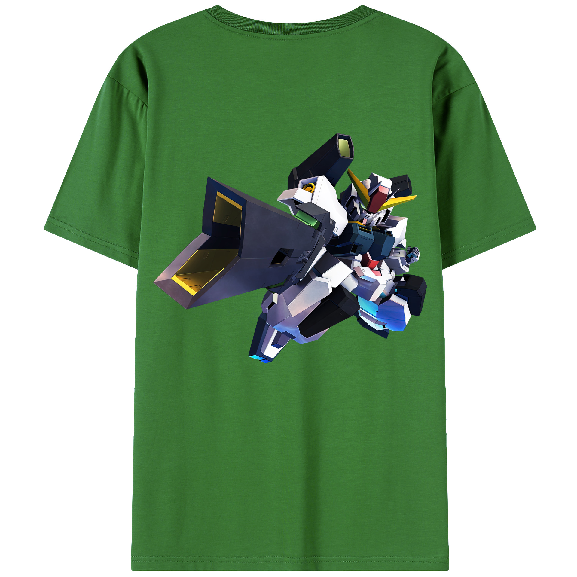 （画像用） 機動戦士ガンダム Mobile Suit Gundam レディース半袖Tシャツ(バックプリント)